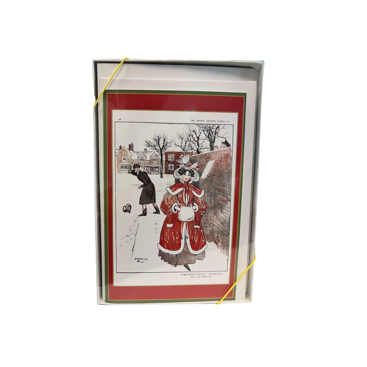 Gilded Age Christmas Card Set