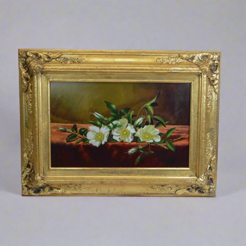 Martin Johnson Heade Cherokee Roses - Heade Reproduction