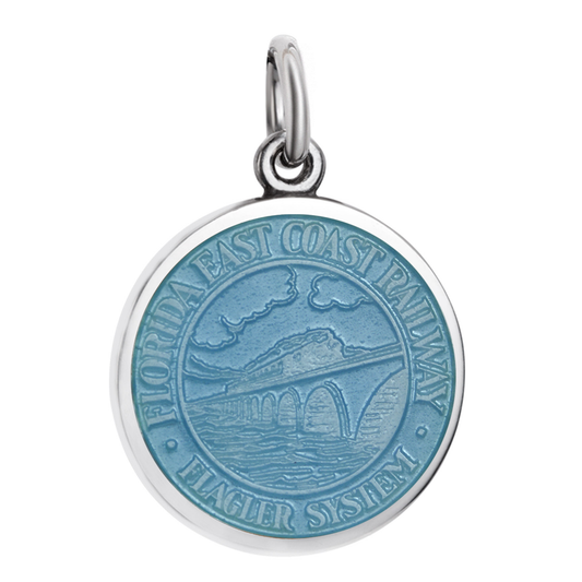 Colby Davis FEC Railway Silver Medallion (Small)