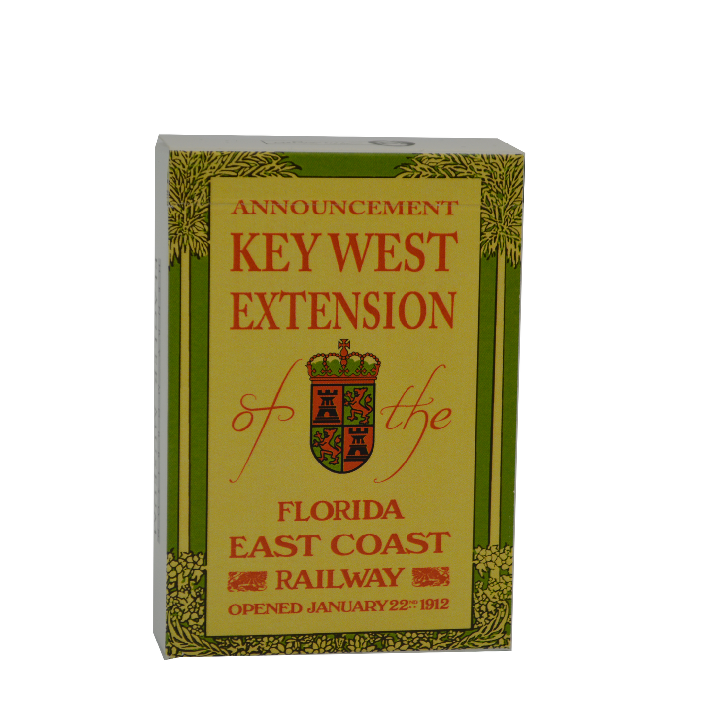 F.E.C. Railway Key West Extension Playing Cards