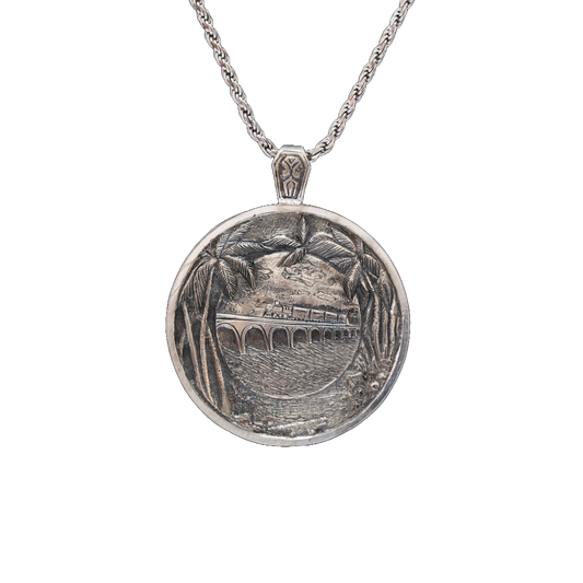 Key West Sterling Silver Medallion